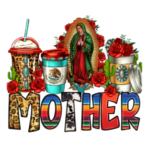 Lady of guadalupe mother coffee cups